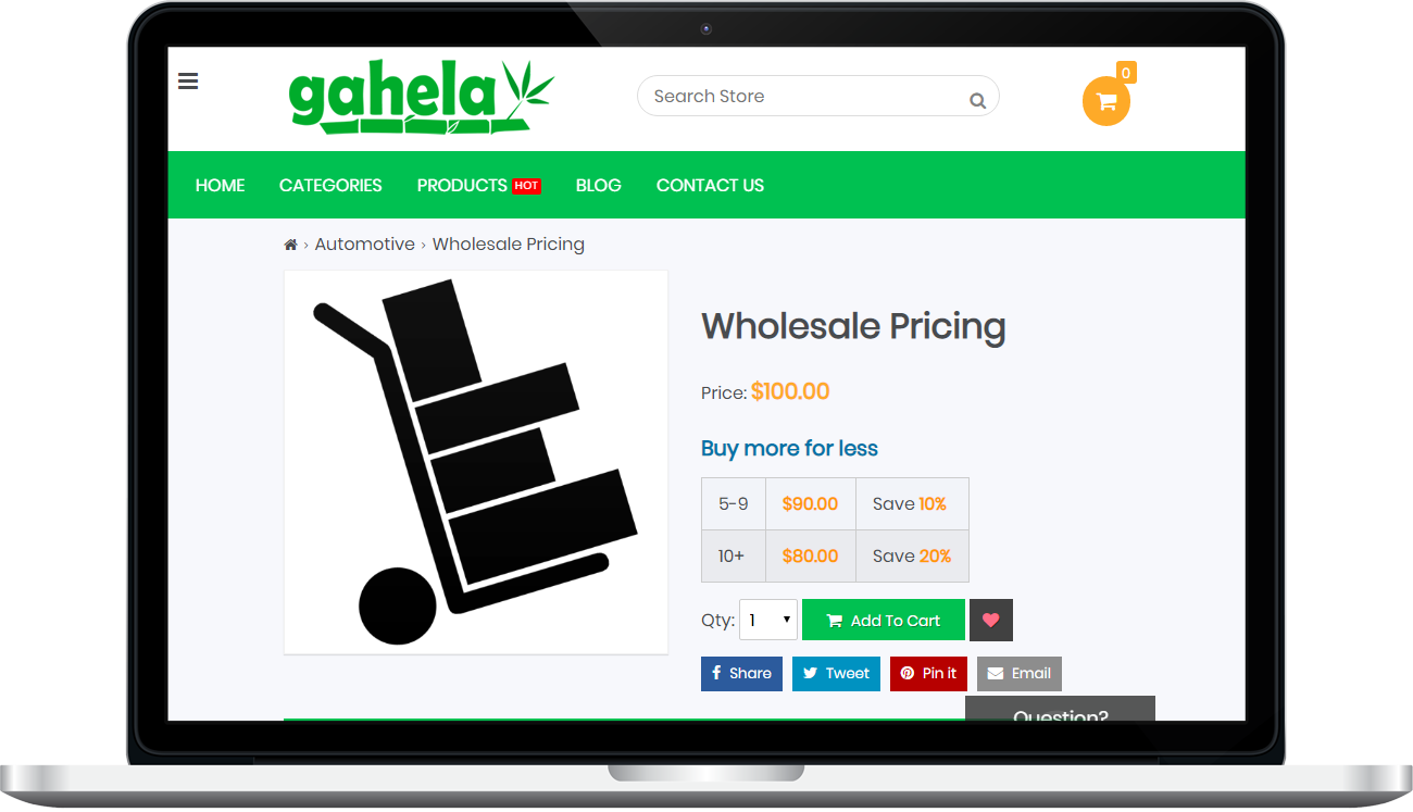 Wholesale Pricing